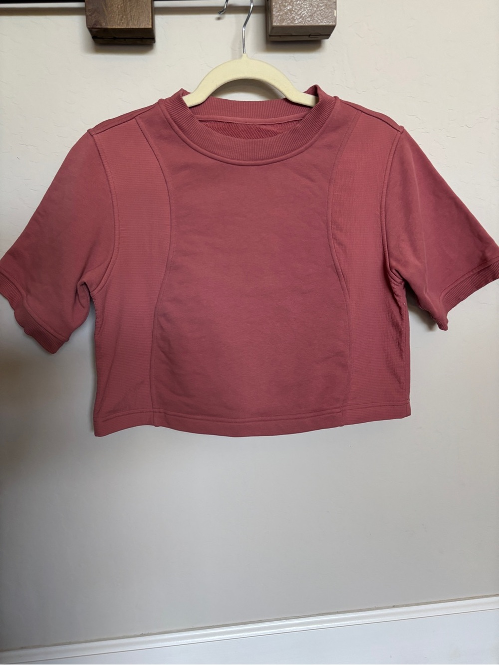 Lululemon Pink Crop Top